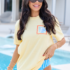 Summer Diet Yellow Comfort Colors Graphic Tee