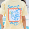 Summer Diet Yellow Comfort Colors Graphic Tee