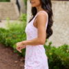 Active Vibe Pink Patchwork Active Dress
