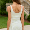 Active Vibe Butter Yellow Gingham Active Dress