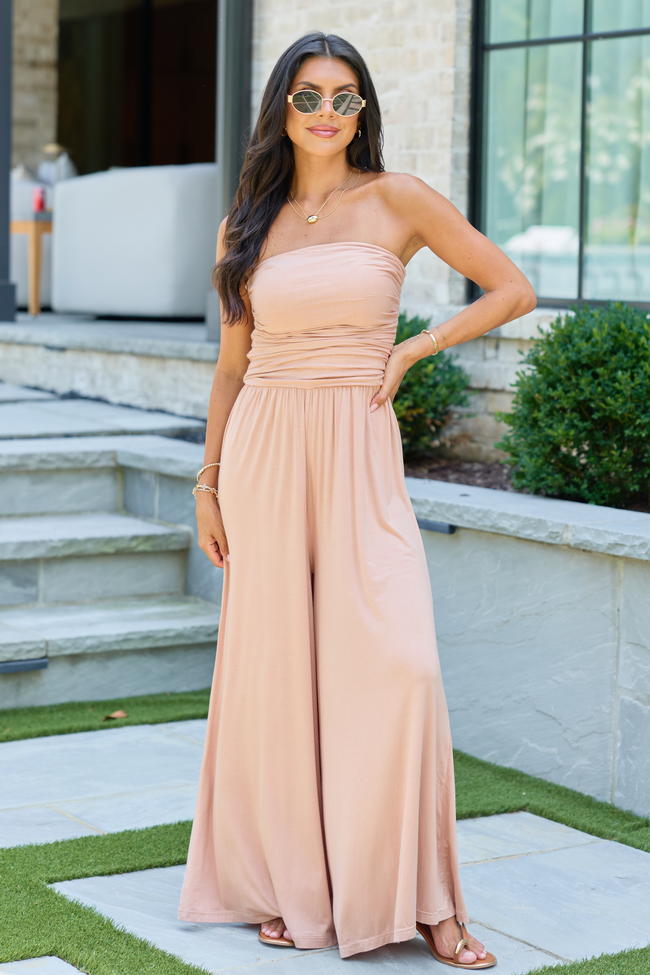 Tabitha Brown Sleeveless Jumpsuit