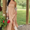 7-29_Shiftinseasons_HB_07-29-26_29155_220986.png Blooming Beauty Solid Button Up Midi Dress Taupe