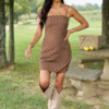 7-29_Shiftinseasons_HB_07-29-26_29241_220934.png Coralie Brown Polka Dot Romper Dress