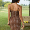 7-29_Shiftinseasons_HB_07-29-26_29252_220934.png Coralie Brown Polka Dot Romper Dress