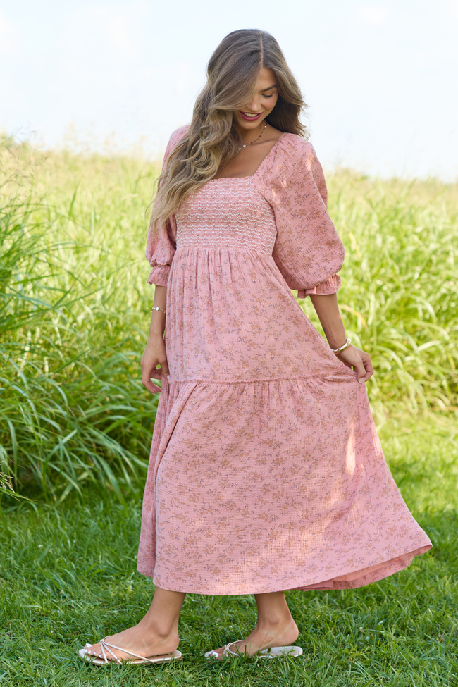 7_1_Golden_Hour_HB_07-01-26_23466_220970.png Through the Meadow Light Rust Floral Maxi Dress