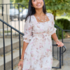 Daydream Darling Ivory Multi Mini Dress