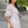 Daydream Darling Ivory Multi Mini Dress