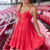 Genevieve Red Dress