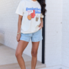 Basketball Mom Ivory Comfort Colors Graphic Tee