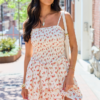 Hollis Orange Floral Dress SALE