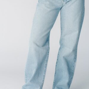 Helen Relaxed Straight Denim - Light Denim